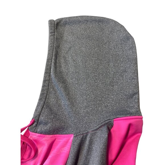BCG Women's Pink & Gray Hooded Pullover Sweatshirt XL - Picture 12 of 15